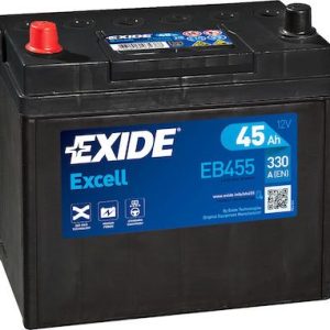EXIDE BATTERY EXCELL EB455 45AH A